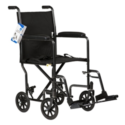 DynaRide Transporting Wheelchair, 17" 