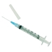 BD Syringe/Needle Combination, 3mL, Luer-Lok Tip, 23G x 1", 100/bx, #309571 - 309571