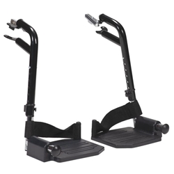 Dynarex - Foot Rest FR for use with the DynaRide Series 1, 2, 3, and 4 Wheelchairs 