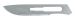 Miltex Carbon Steel Sterile Surgical Blades, 100/bx , Size 10 - 4-110