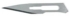 Miltex Carbon Steel Sterile Surgical Blades, 100/bx , Size 11 - 4-111