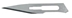 Miltex Carbon Steel Sterile Surgical Blades, 100/bx , Size 11 - 4-111
