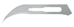 Miltex Carbon Steel Sterile Surgical Blades, 100/bx , Size 12 - 4-112