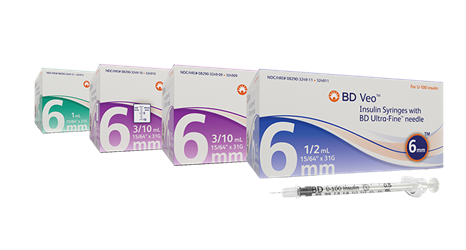 BD Insulin Syringes w/ BD Ultra-Fine™ Needles 